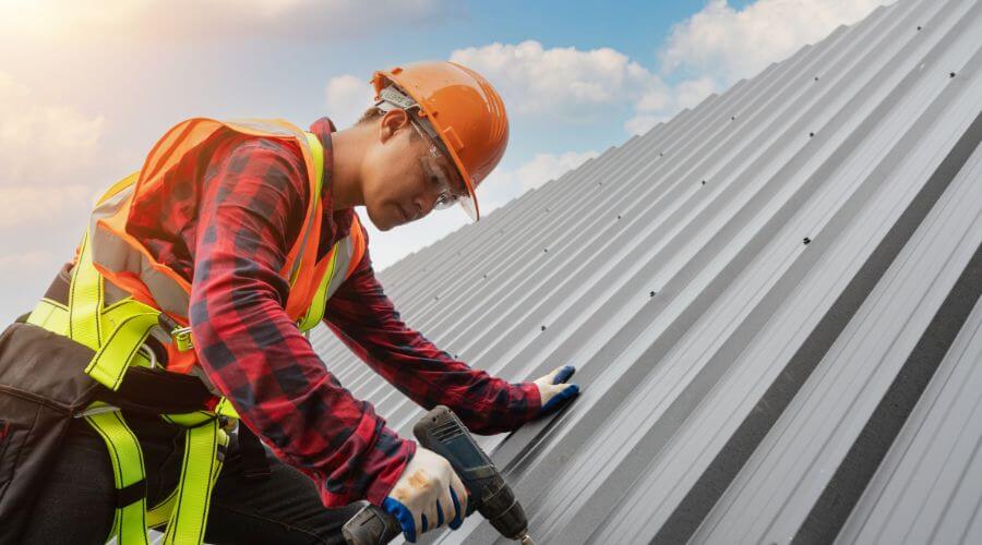 Expert tile roof repair services in New Canton, IL